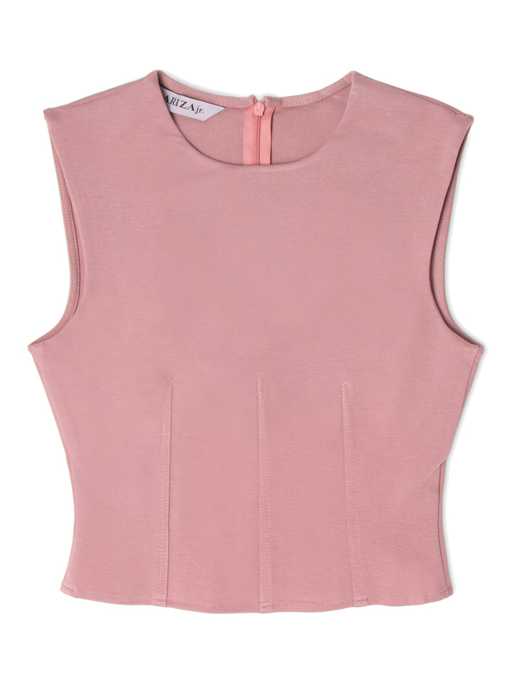 Top Ponti Liso Tres Pinzas