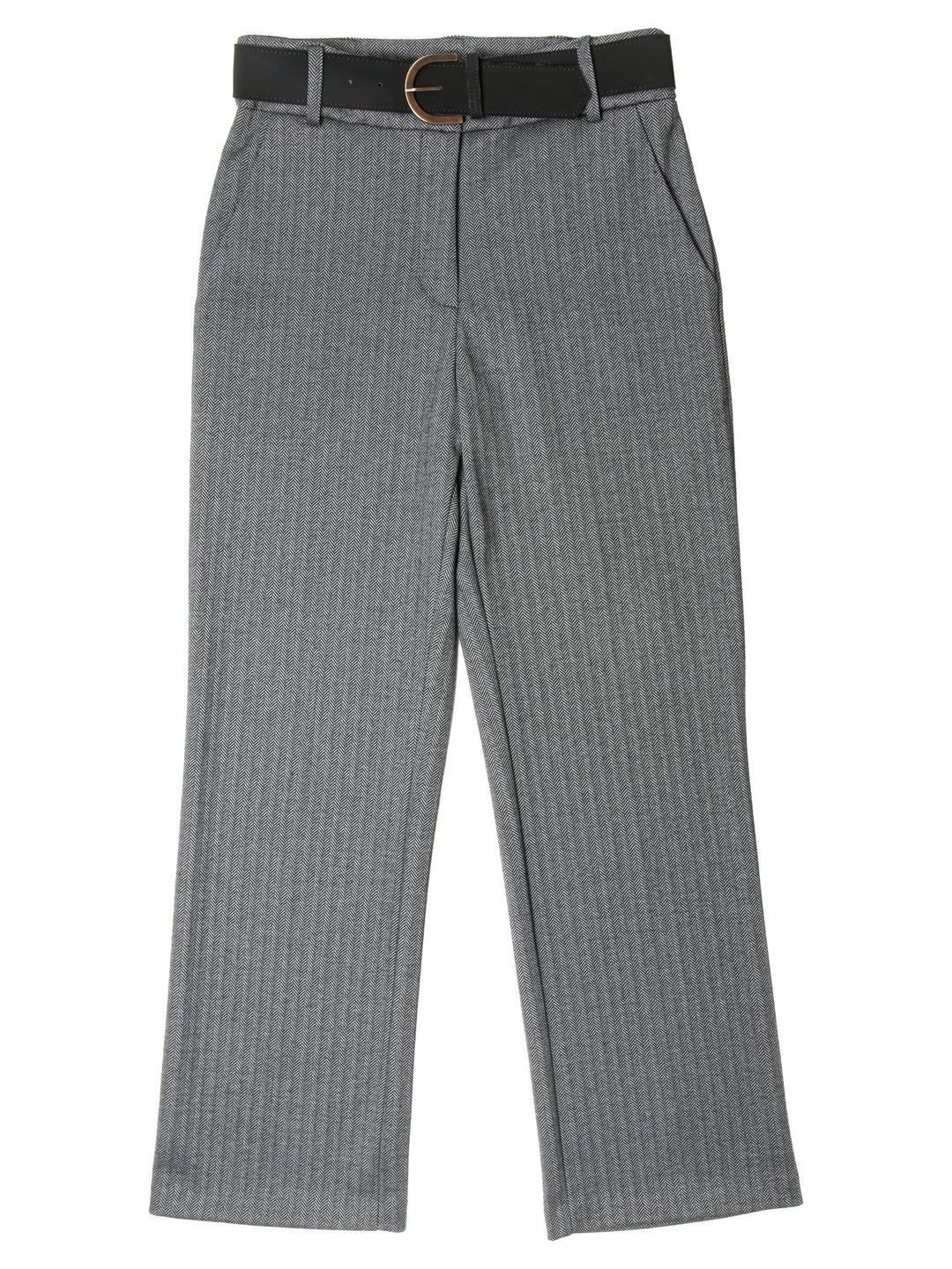 Pantalón Recto Ponti Brush c/Cinturón Gamuza